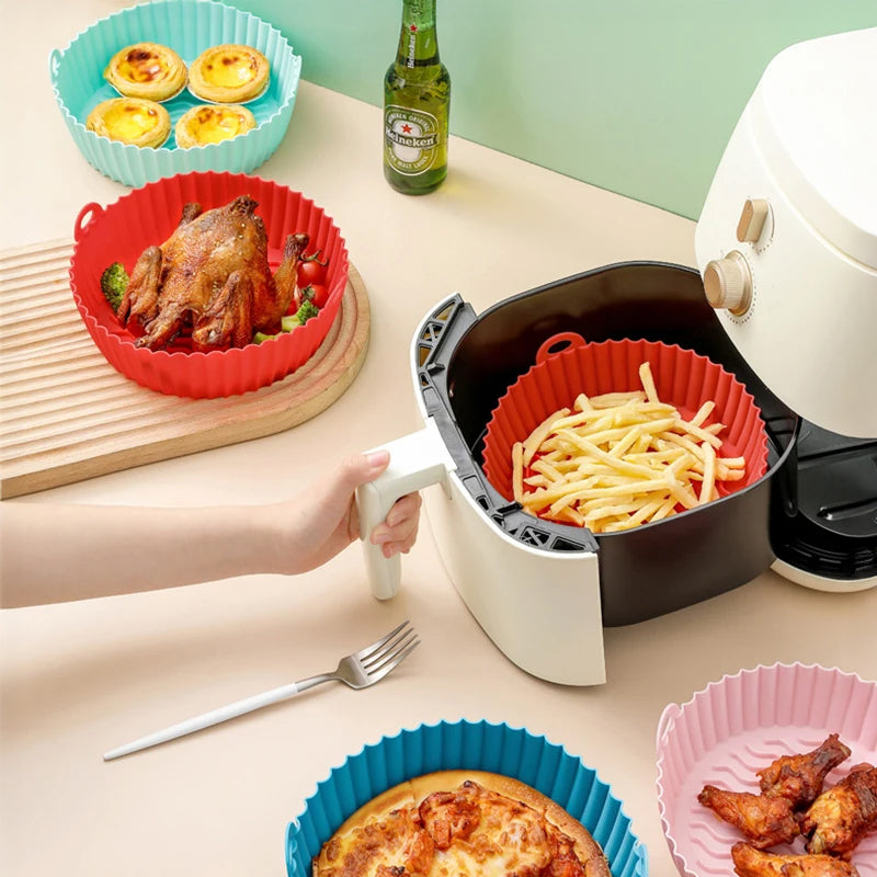 Pack de 6 Canastas de Silicona para Air Fryer