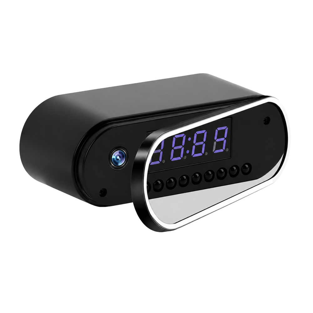 Reloj Digital con Cámara WiFi Full HD