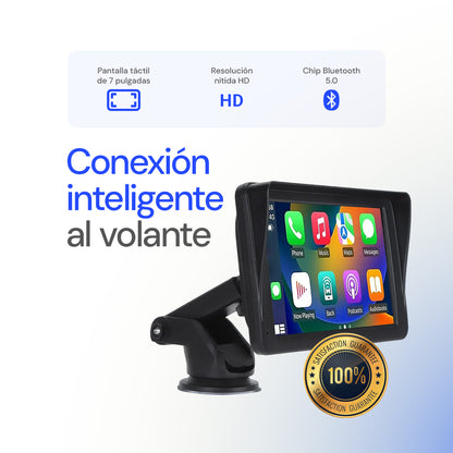 Pantalla 7" CarPlay Android Auto