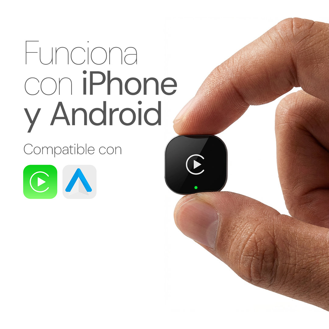 Oferta de Verano — Adaptador inalámbrico CarPlay Android Auto