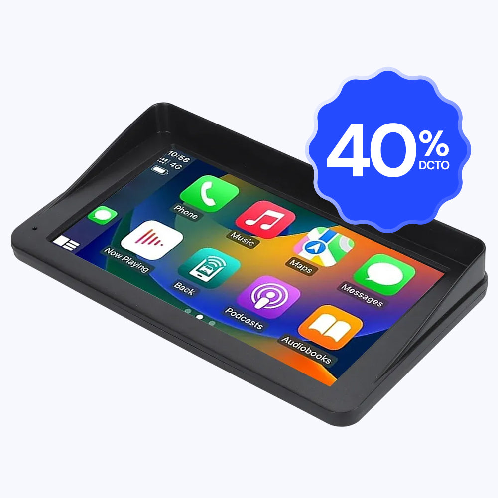 Pantalla 7" CarPlay Android Auto