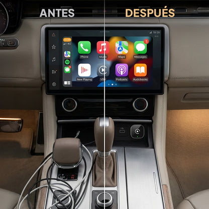 Oferta de Verano — Adaptador inalámbrico CarPlay Android Auto