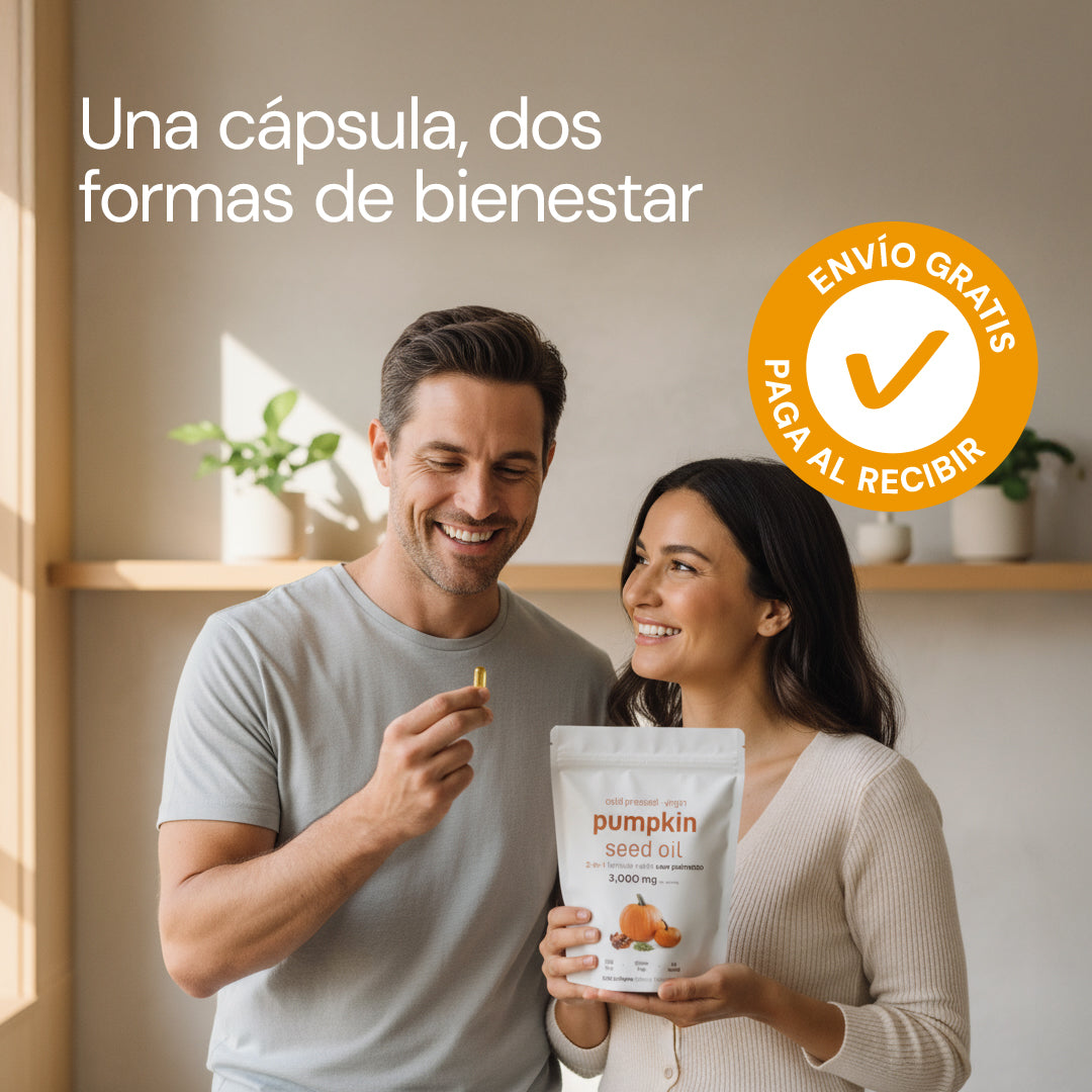 PumpVital™ – Aceite de Semilla de Calabaza