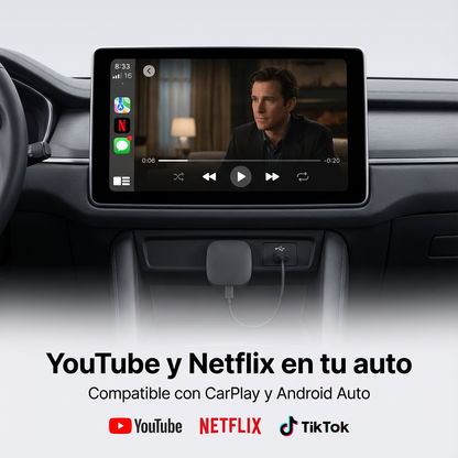 3 en 1 CarPlay Android Auto