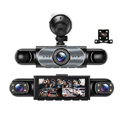 Dashcam 4 Canales 360° para Auto