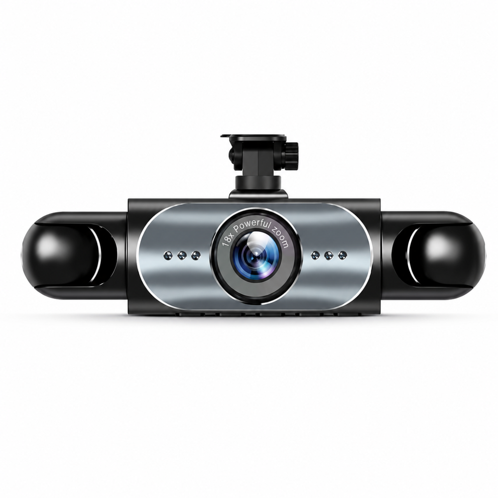 Dashcam 4 Canales 360° para Auto