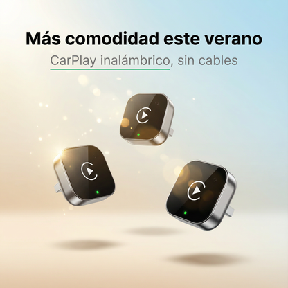 Oferta de Verano — Adaptador inalámbrico CarPlay Android Auto